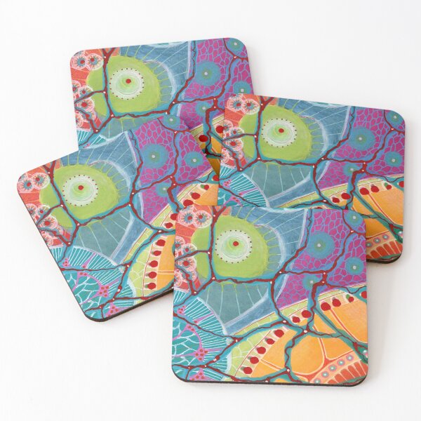 Item preview, Colurful abstract world designed and sold by Nenvisual.