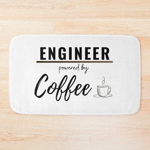 Item preview, Engineer Powered By Coffee Merchandise  designed and sold by EngineeringTees.