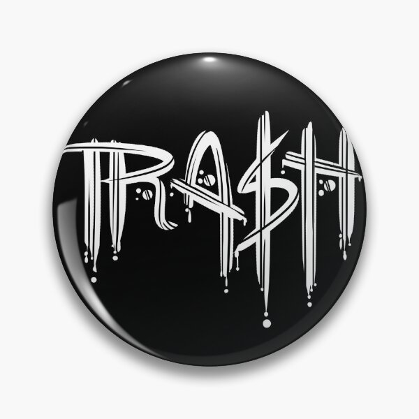 Item preview, Trash White Font designed and sold by Bobfleadip.