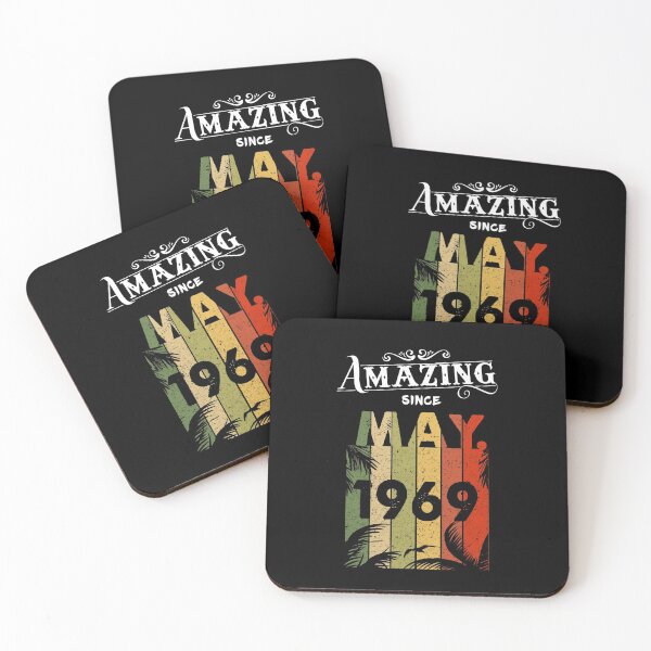 Item preview, Amazing Since May 1969 Vintage 51st Birthday Gift designed and sold by thegoodplan.