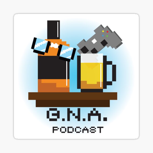 G.N.A. Podcast classic Sticker