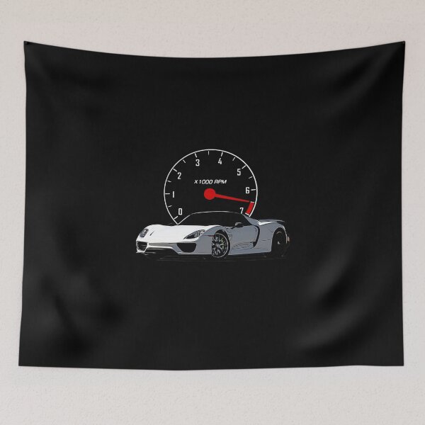 Item preview, White 918 Spyder Front Side Tachometer designed and sold by Enthusiast Designs.