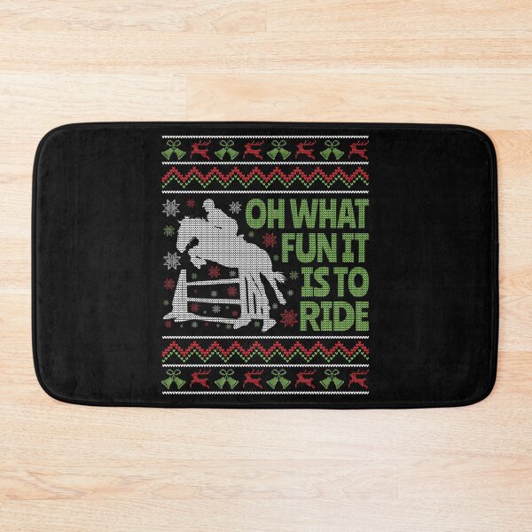 Item preview, Horse Ugly Christmas Equestrian Horse Jumping designed and sold by EstelleStar.