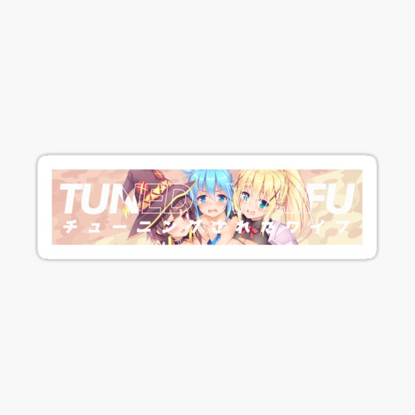 Kono Subarashii Anime Megumin Bikini Fun Sticker Decal 2 konosuba manga ecchi