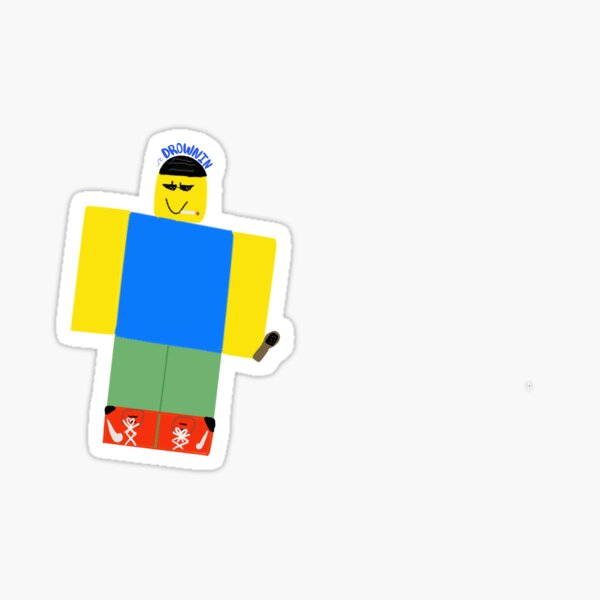 Pegatinas Del Noob Roblox Redbubble - noob de roblox bailando fortnite