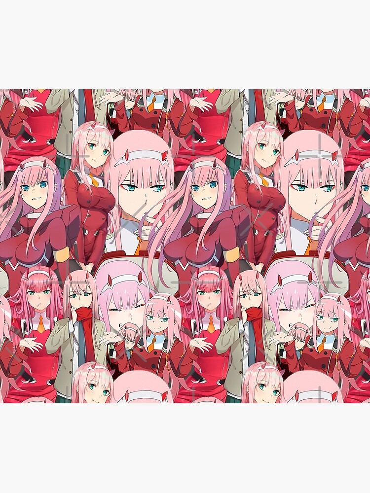 Zero Two Tribute Pattern by Waifu-Dope