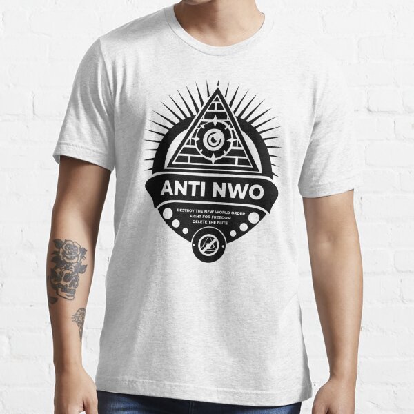 progressiv ventilator Du bliver bedre "Anti NWO" T-shirt by oliveribanez | Redbubble