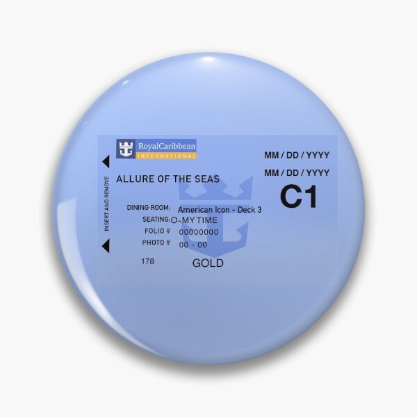 Item preview, Royal Caribbean Sea Pass card Sticker  designed and sold by Sydney Moutier.