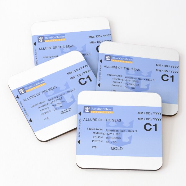 Item preview, Royal Caribbean Sea Pass card Sticker  designed and sold by Sydney Moutier.