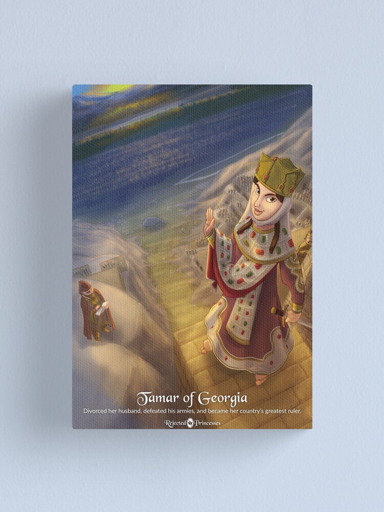 Alternate view of Tamar of Georgia - Rejected Princesses Canvas Print