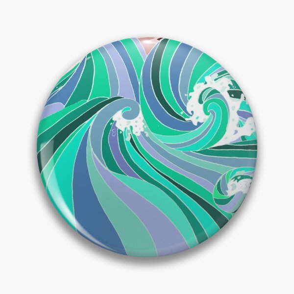 Item preview, Ocean Waves designed and sold by emandcats.