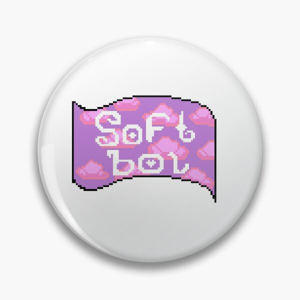 Soft Aesthetic Pins and Buttons for Sale