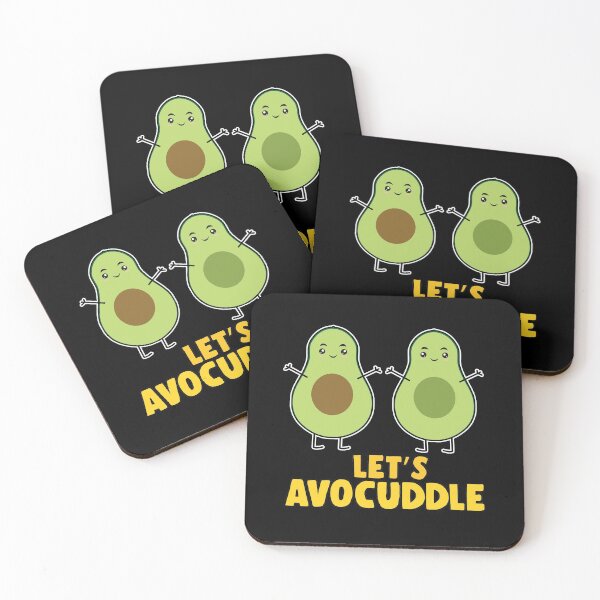 Item preview, Let's avocuddle hugging avocados love gift designed and sold by redshirtz.