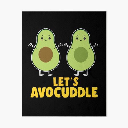 Artikel-Vorschau von Let's avocuddle Knuddeln Avocados Liebe Geschenk, designt und verkauft von redshirtz.
