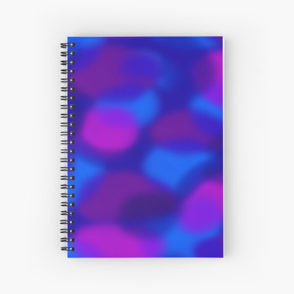 Colored Clouds Spiral Notebook