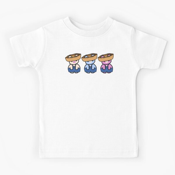 Three Chibis (Farmers) Kids T-Shirt
