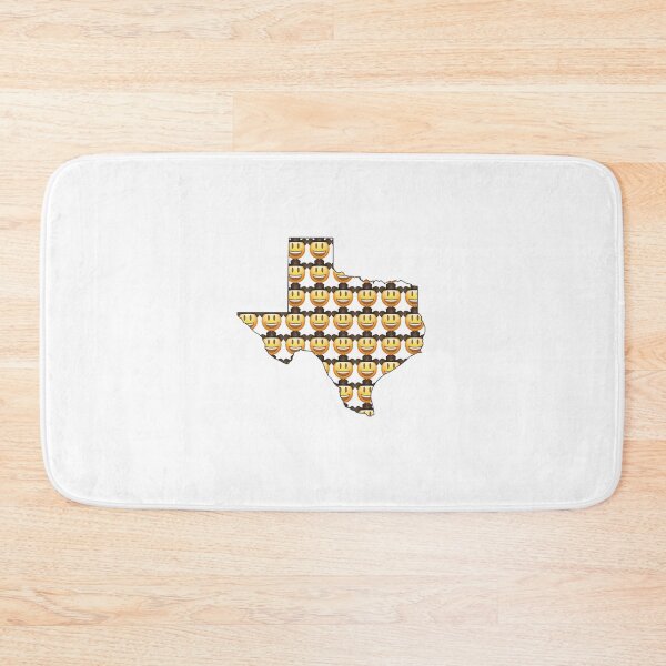 Item preview, cowboy hat emoji texas outline designed and sold by schmicol.