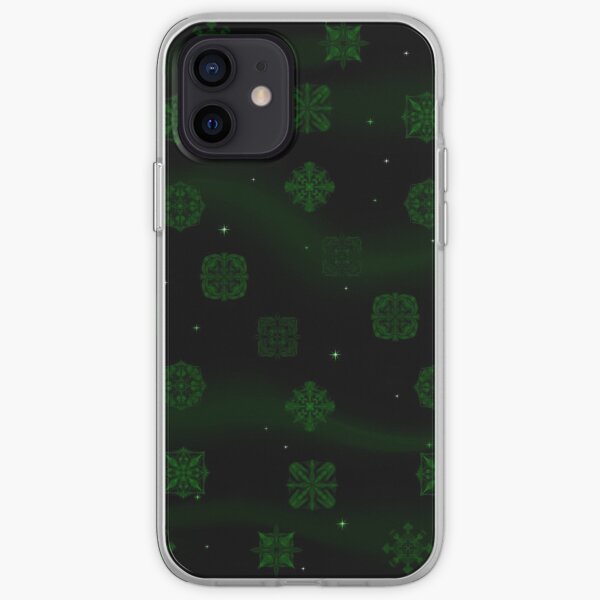 Dark Jungle Gems iPhone Soft Case
