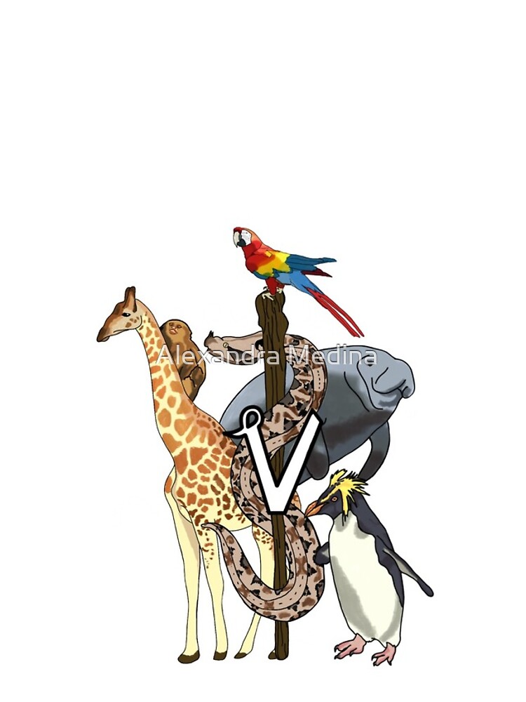 Thumbnail 4 of 4, iPhone Case, My life is a zoo designed and sold by ammedina612.