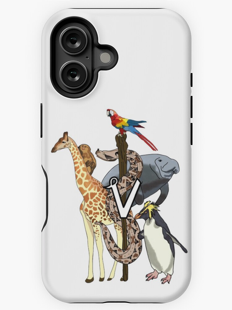 Thumbnail 1 of 4, iPhone Case, My life is a zoo designed and sold by ammedina612.