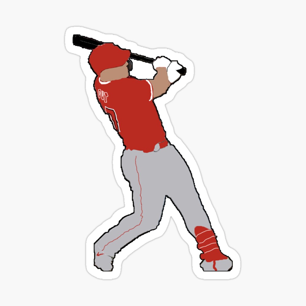 Mike Trout Graphic T-Shirt for Sale by baseballcases