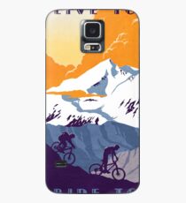 Funda/vinilo para Samsung Galaxy Cartel de ciclismo retro Live to Ride, Ride to Live