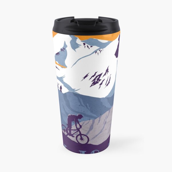Live to Ride, Ride to Live retro cycling poster Travel Coffee Mug