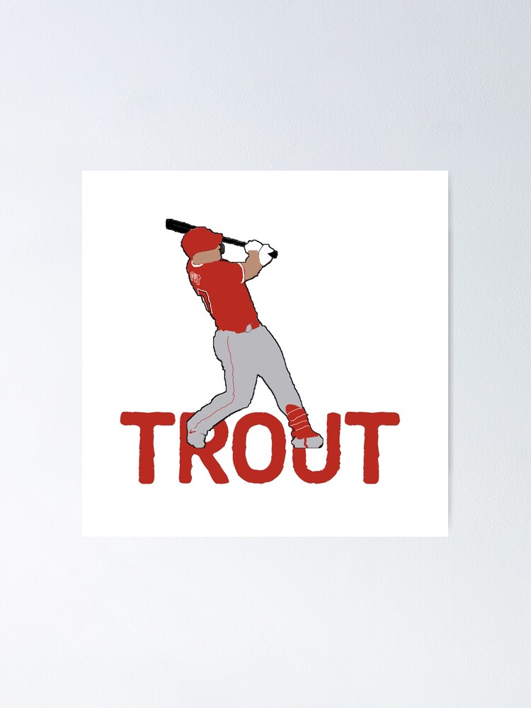 Mike Trout Poster for Sale by dekuuu