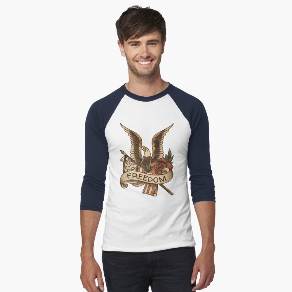 Item preview, Baseball ¾ Sleeve T-Shirt designed and sold by Salty-Dog2.