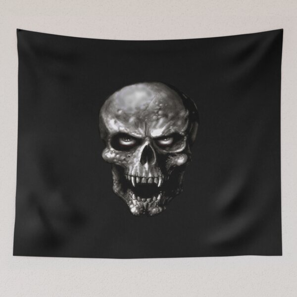 Item preview, Evil Skull Demon Vampire designed and sold by shirtmatic.