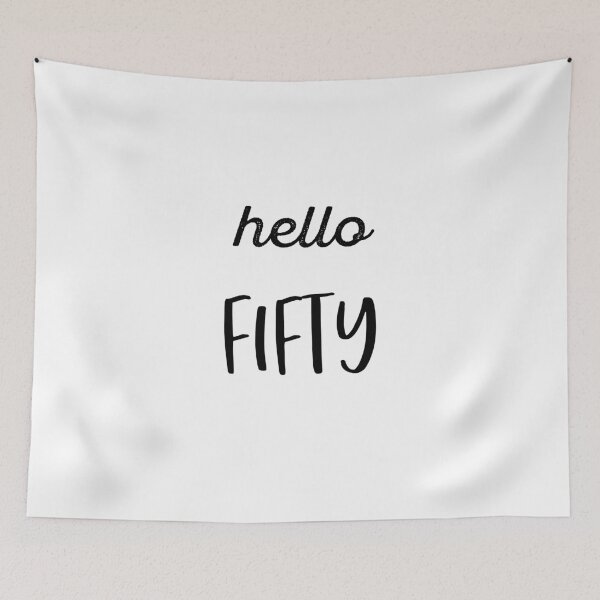 Item preview, Hello Fifty-Hello Thirty - 50 Years Old Birthday Gift designed and sold by Al Collections.