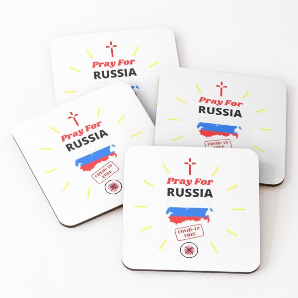 Item preview, Pray For Russia Covid-19 Free  designed and sold by everlastinglory.