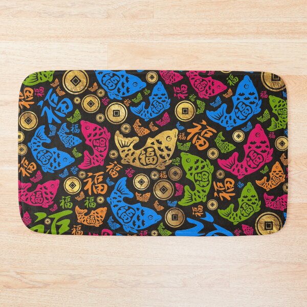 Item preview, Chinese Lucky Symbols Pattern #2 designed and sold by k9printart.