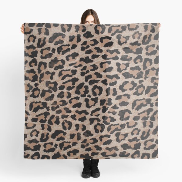 cheetah leopard print Scarf