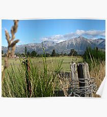 wire fence Poster