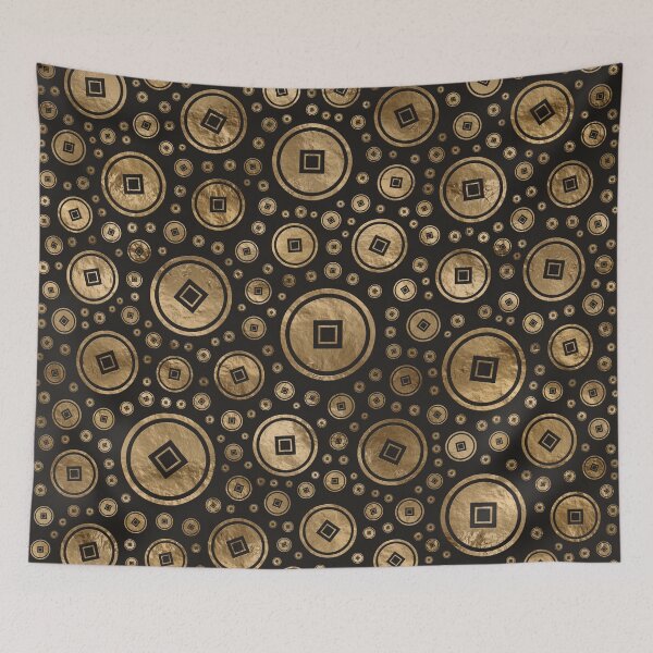 Item preview, Chinese coins pattern designed and sold by k9printart.