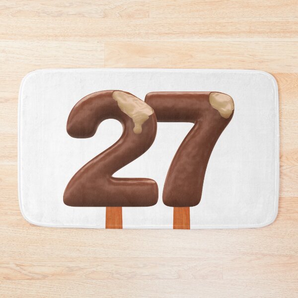 Item preview, 27 Ice Cream Twenty Seven Number 3d Chocolate designed and sold by HelloFromAja.