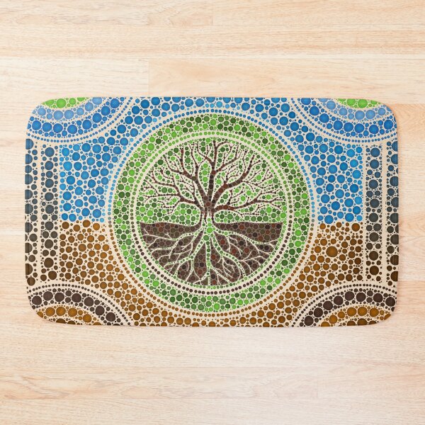 Item preview, Yggdrasil- Tree of life Dot Art #1 designed and sold by k9printart.