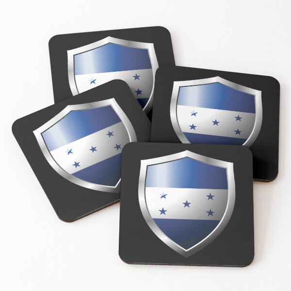 Item preview, Strong Honduras Flag Shield Country designed and sold by HelloFromAja.