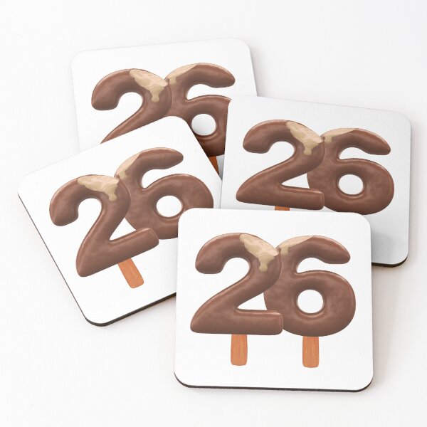 Item preview, 26 Ice Cream Twenty Six Number 3d Chocolate designed and sold by HelloFromAja.