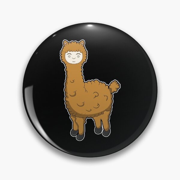 Item preview, Alpaca llama comic cute andean pet gift designed and sold by redshirtz.