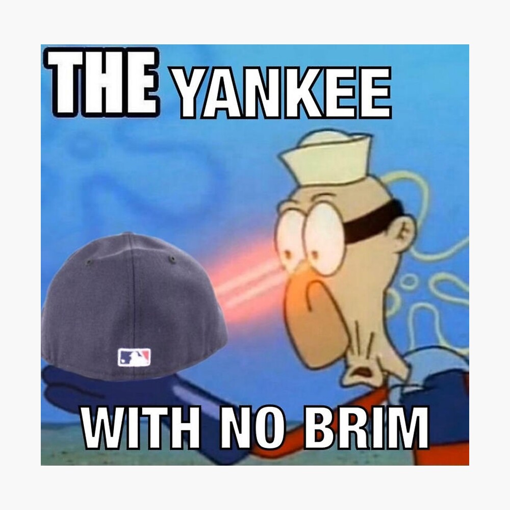 yankee with extra brim