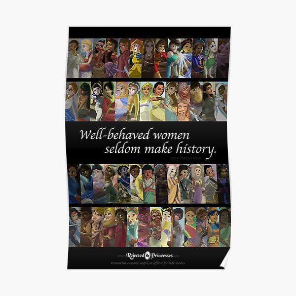 Rejected Princesses 1 Year Anniversary Poster Poster