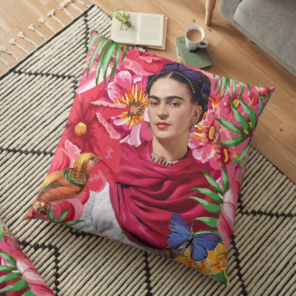 Pour toujours Frida Kahlo Coussin de sol
