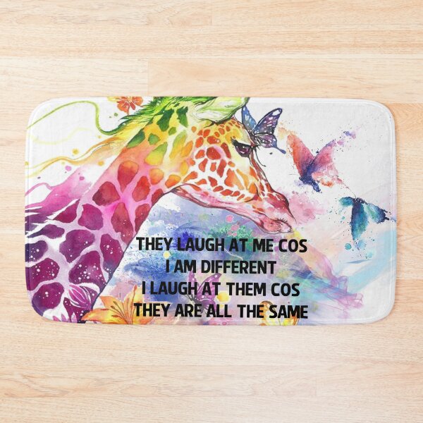 Item preview, they laugh at me cos i am different i laugh at them cos they are all the same designed and sold by deemayannimaat.