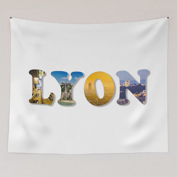 Item preview, Lyon digit with sceneries of the city designed and sold by Gaël FONTAINE.