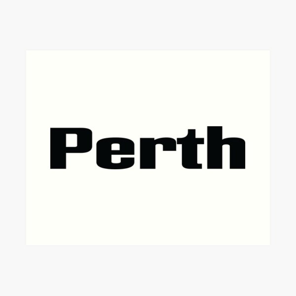 Item preview, Perth Australia designed and sold by ProjectX23.