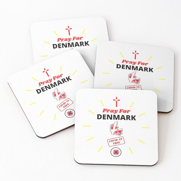 Item preview, Pray For Denmark Covid-19 Free designed and sold by everlastinglory.