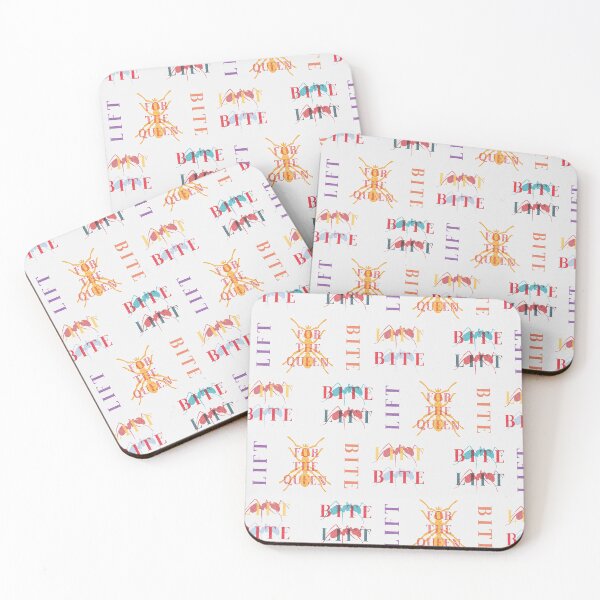 Item preview, BITE, LIFT, For the Queen Sticker Pack - A Group where we all pretend to be Ants in an Ant Colony designed and sold by teeworthy.