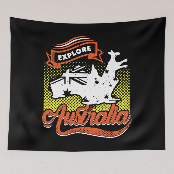 Item preview, Australia Day Australian Flag Shirt   Explore Australia designed and sold by Orange Pieces.